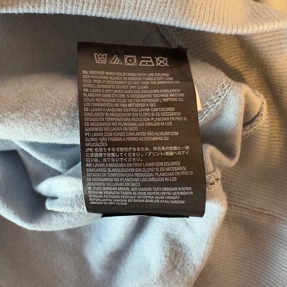 NWT Volcom Men’s Brass Tacks 1.5 Pullover Hoodie Size M Blue Skater Grunge - Picture 8 of 9